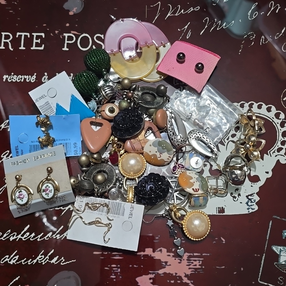 Lot of Earring Sets Vintage Modern Contemporary
